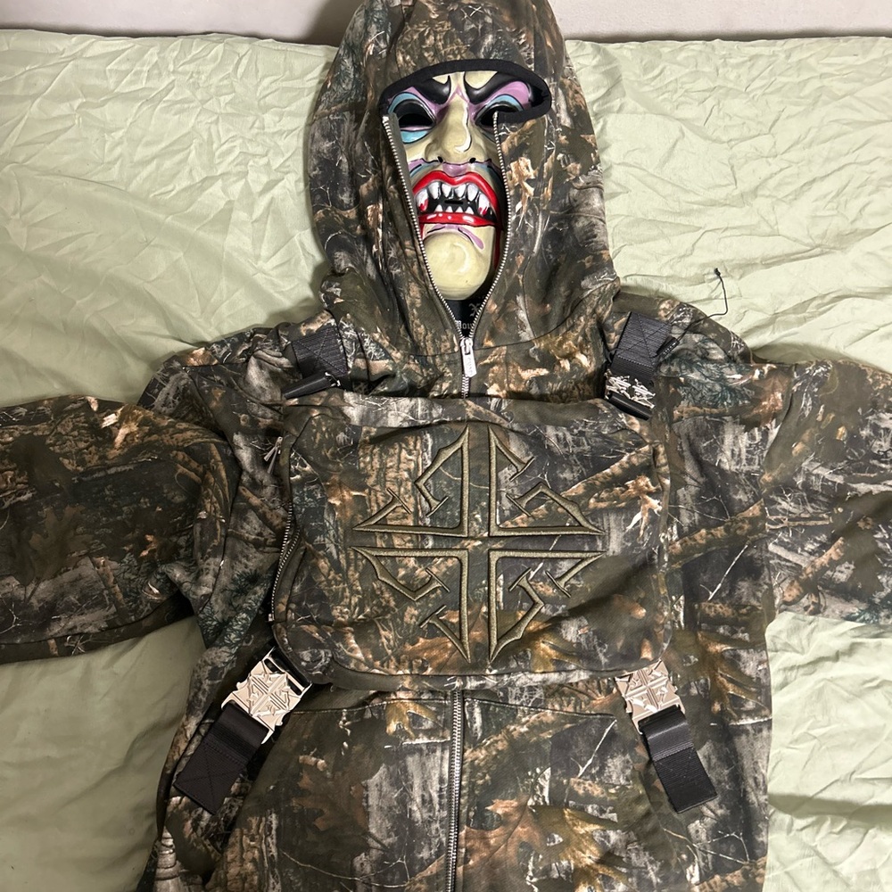 Limited Edition Youngboy X Guapi Camouflage, Hoodie.